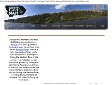 Tablet Screenshot of montanafishman.com